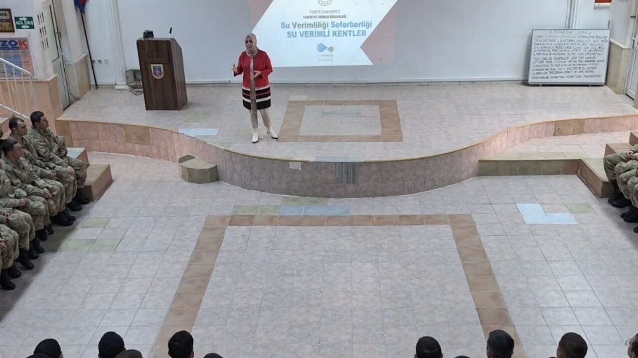 Bilecik'te Bedelli Askerlere Su Verimliliği Eğitimi