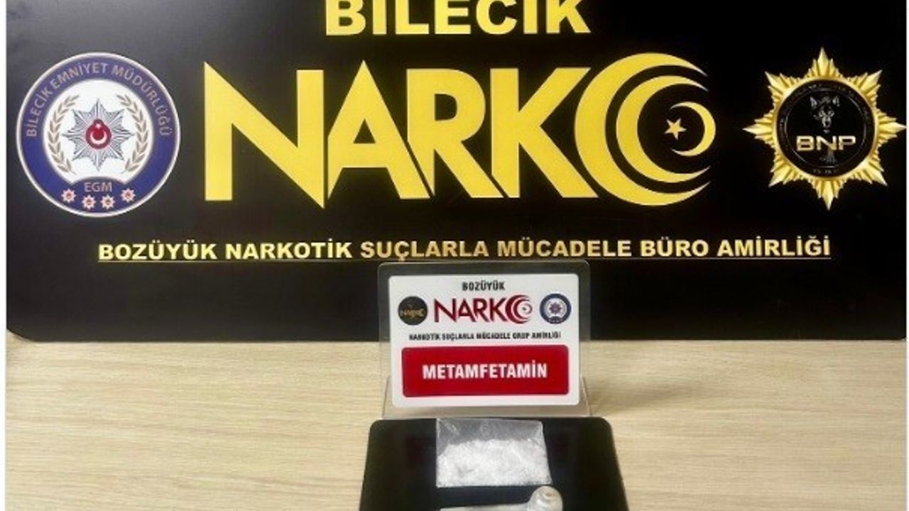 Bilecik'te Uyuşturucu Operasyonu: 1 Gözaltı