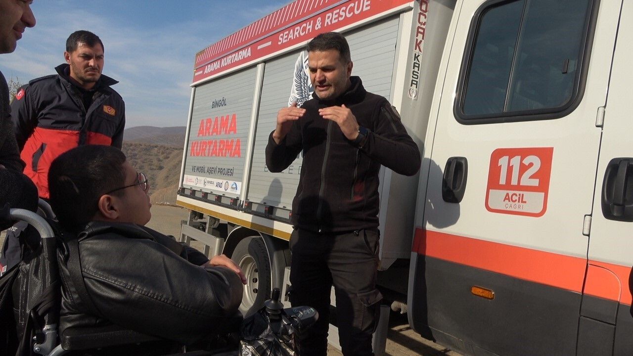 Bingöl'de Dezavantajlı Bireylere Yangın ve Afet Farkındalık Eğitimi