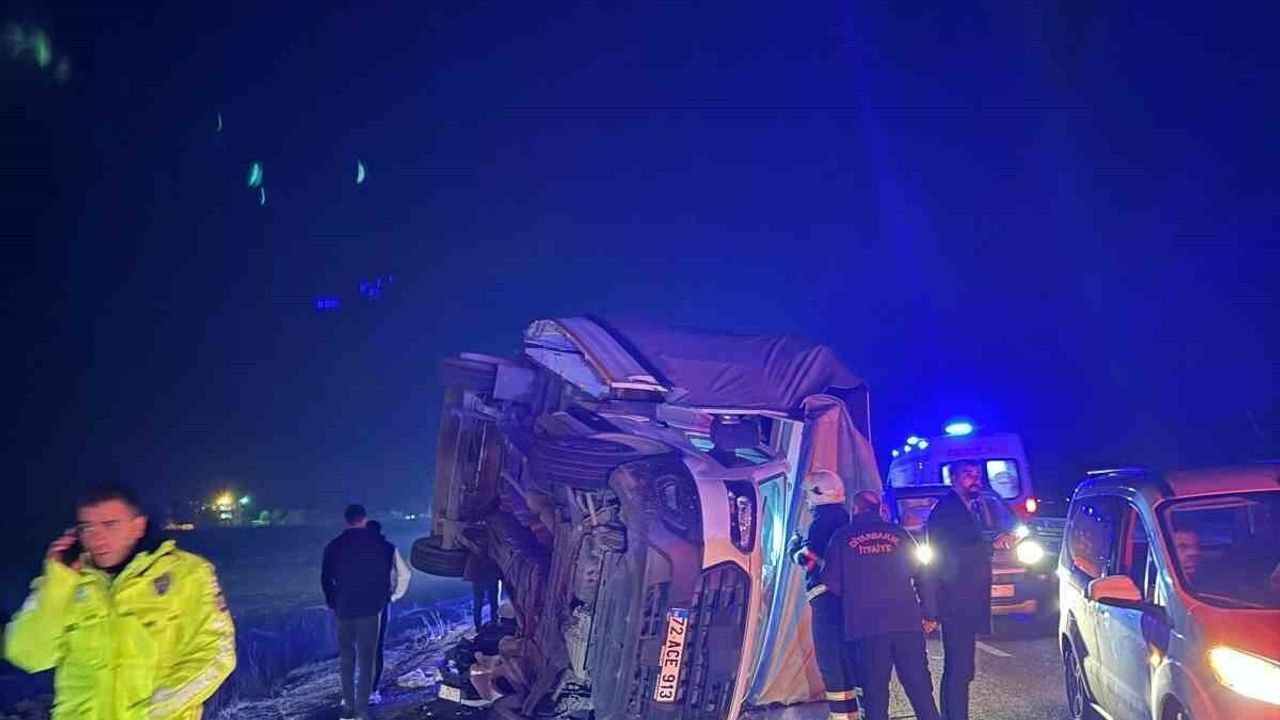 Bismil’de Zincirleme Trafik Kazası: Ölü ve Yaralılar Var