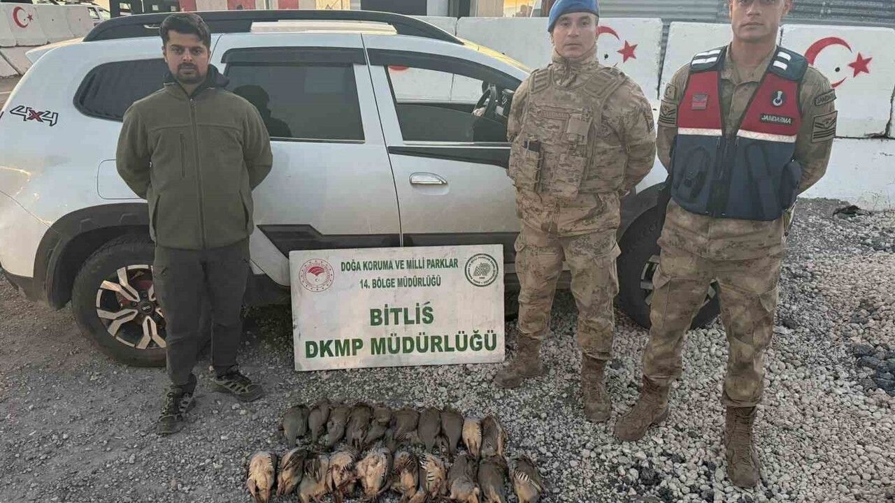 Bitlis'te Kota Aşımı Yapan Avcılara 63 Bin 680 Lira Ceza Uygulandı