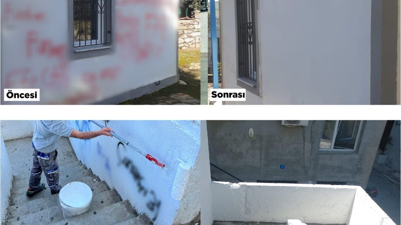 Bodrum'da Kent Estetiği İçin Temizlik Çalışmaları