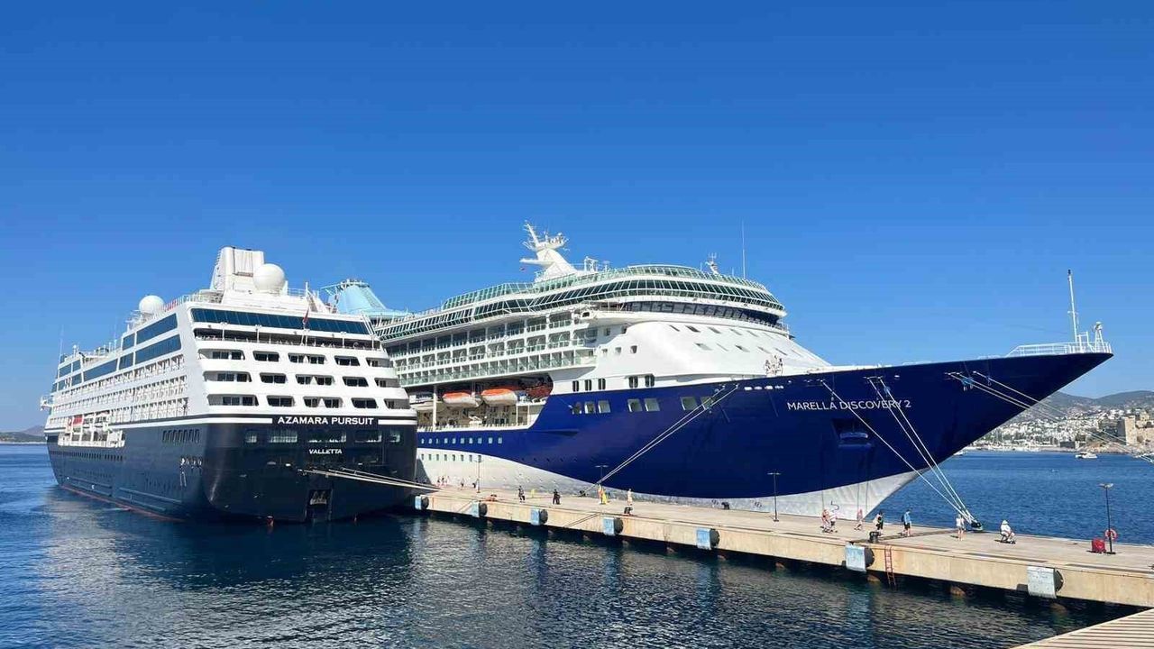 Bodrum'da Kruvaziyer Turizmi Rekor Kırdı