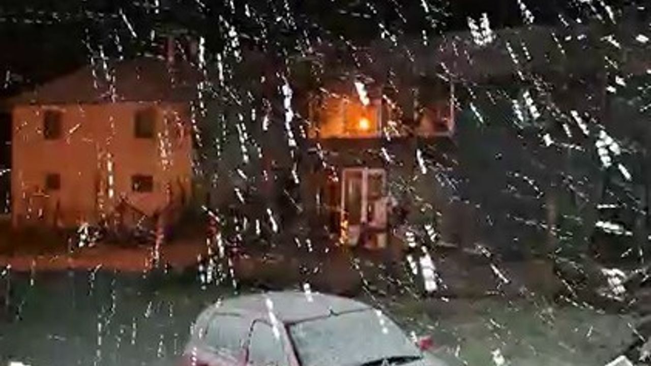 Bolu'da Kar Yağışı Yüksek Kesimlerde Etkili Oldu