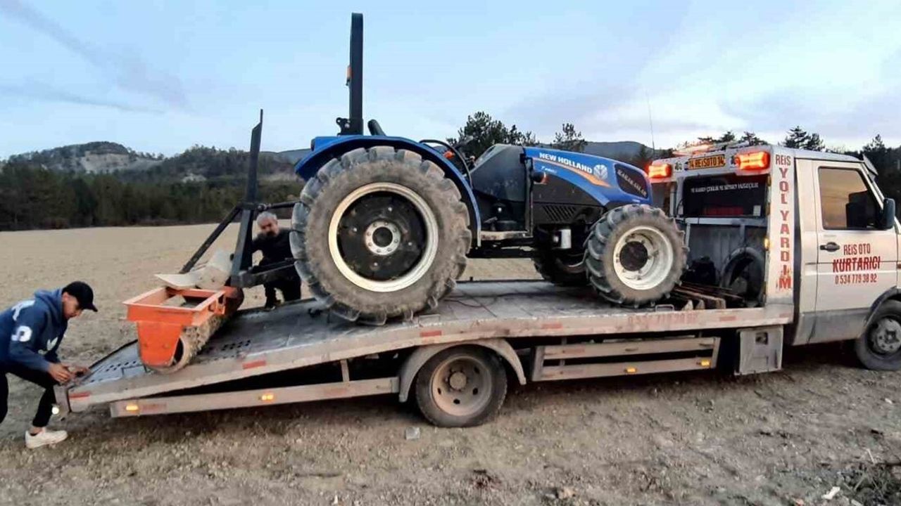 Bolu'da Traktör Kazası: Çiftçi Ağır Yaralandı