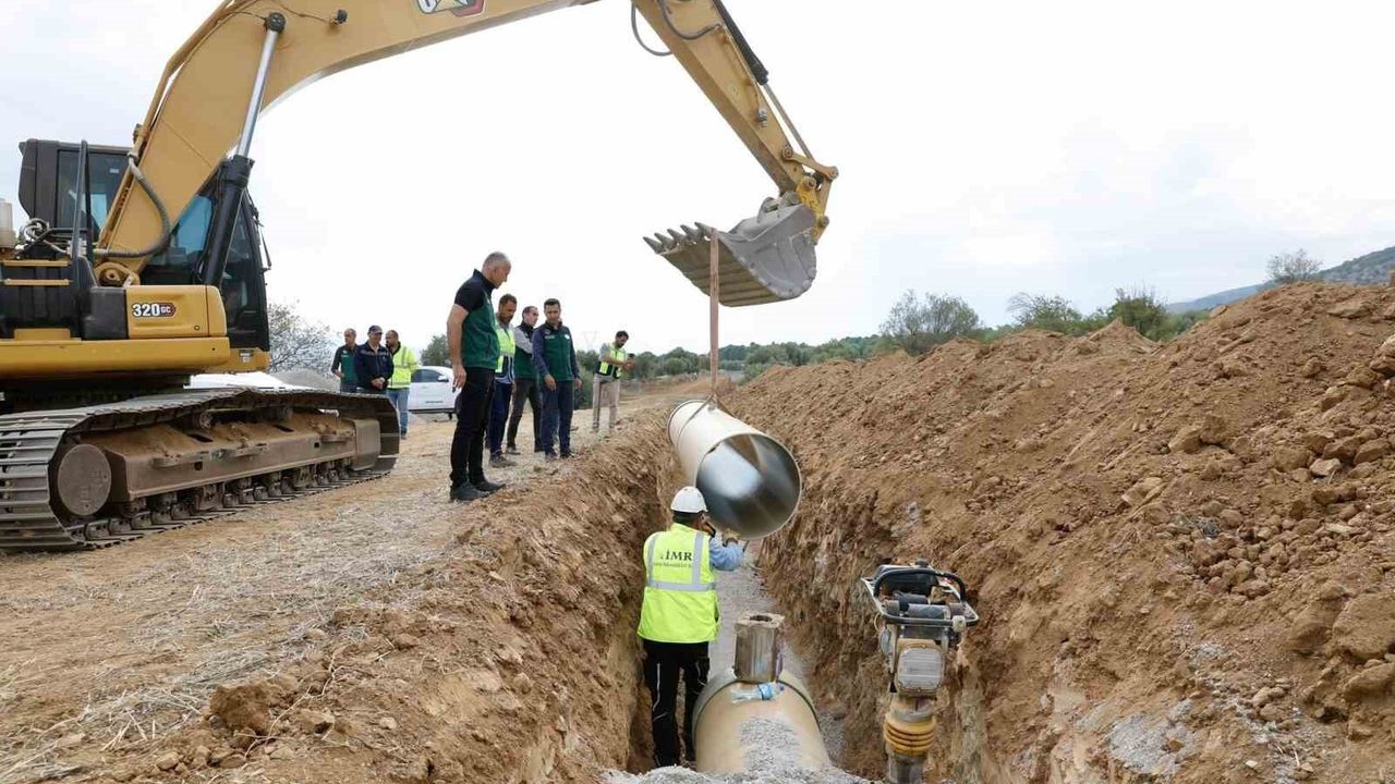 Bozdoğan Ovası Sulama Projesi Tamamlanmak Üzere