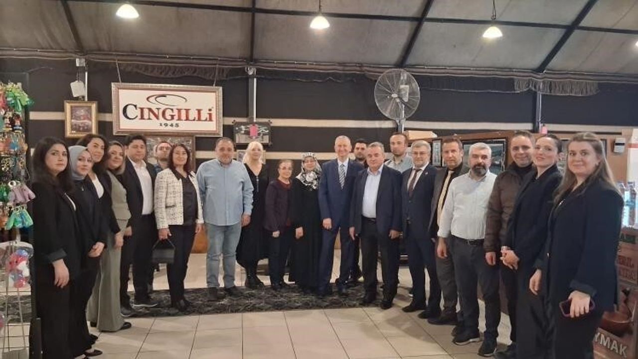 Bozüyük'te Cemal Geren'e Veda Töreni