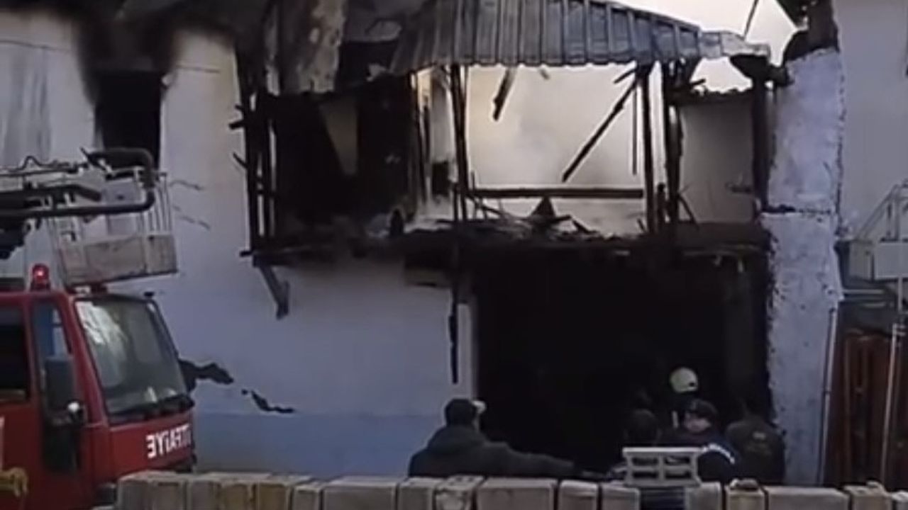 Burdur'da Trajik Yangın: Yaşlı Çift Hayatını Kaybetti
