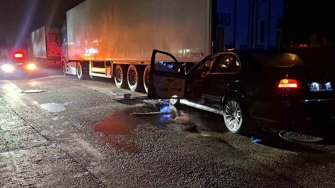 Bursa'da Feci Kaza: Alkollü Sürücü Hayatını Kaybetti