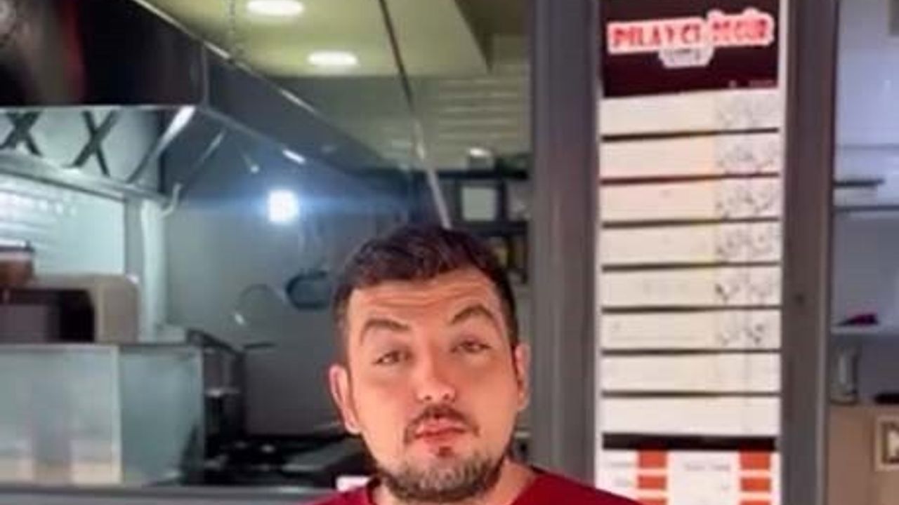 Bursa'da Hırsız Pilavcıda Tatlı Yedi