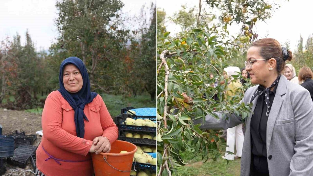 Bursa'da Kadınlar Tarlada Buluştu