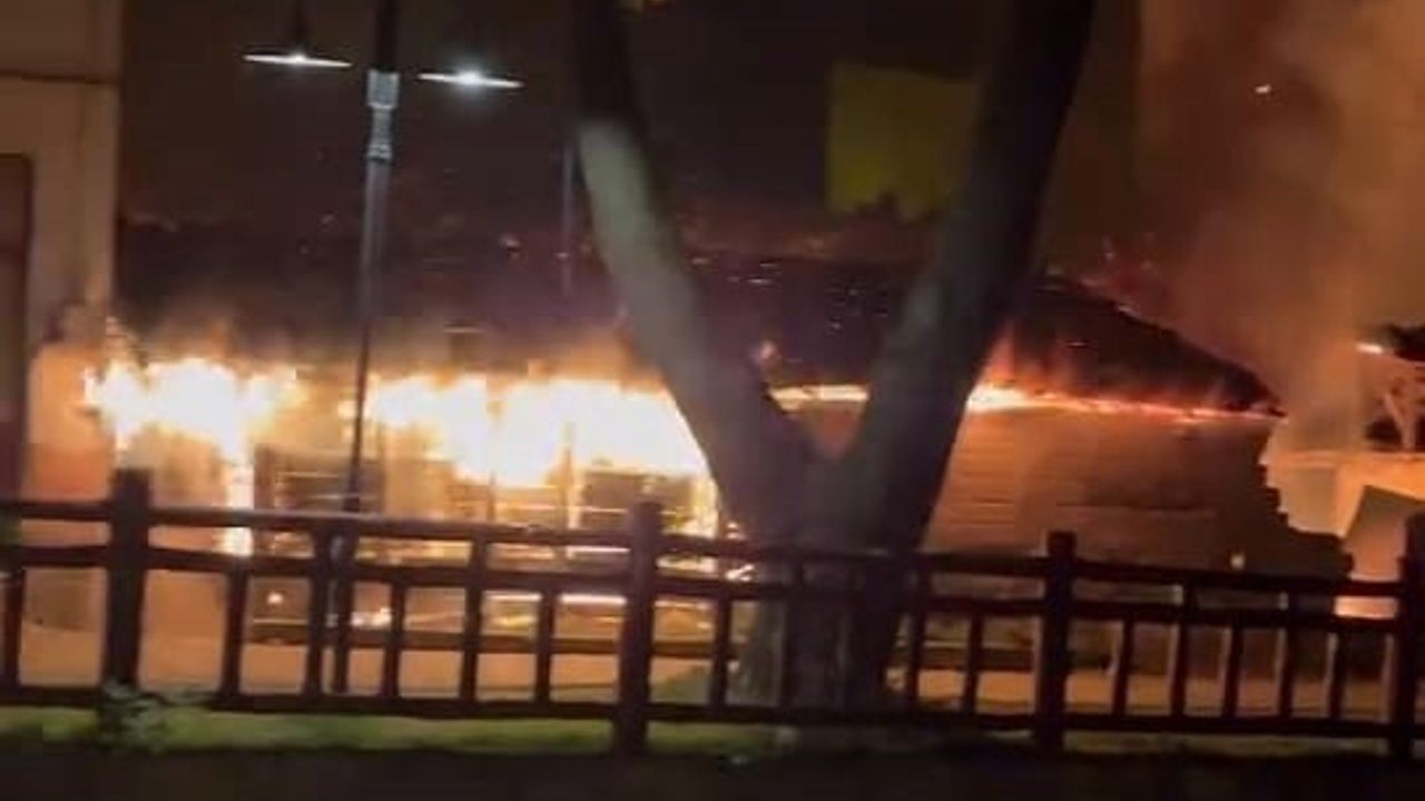 Bursa'da Tek Katlı Evde Yangın Paniği