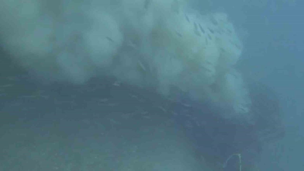 Çanakkale'de Dalgıç Atık Su İle Karşılaştı