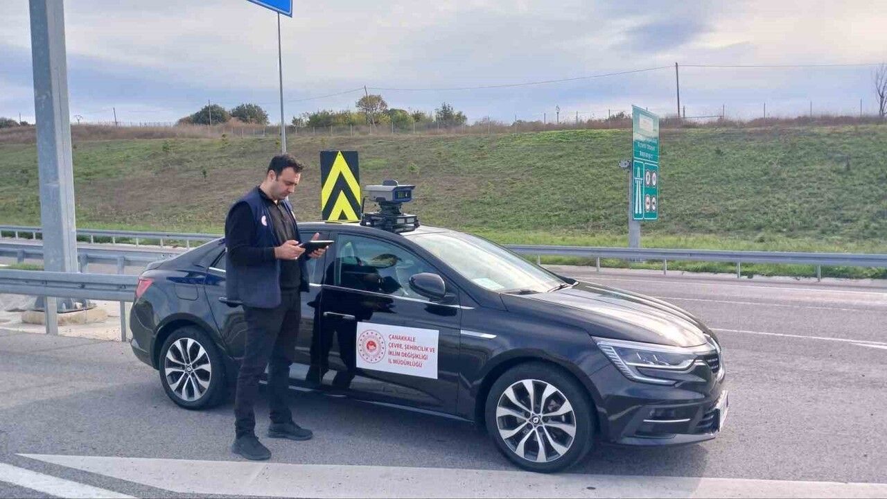 Çanakkale'de Egzoz Denetimi Projesi Uygulamaları