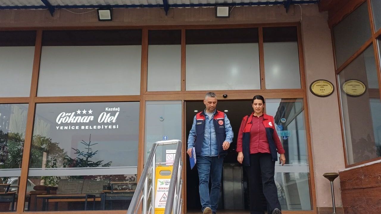 Çanakkale'de Otellere Gıda Denetimi