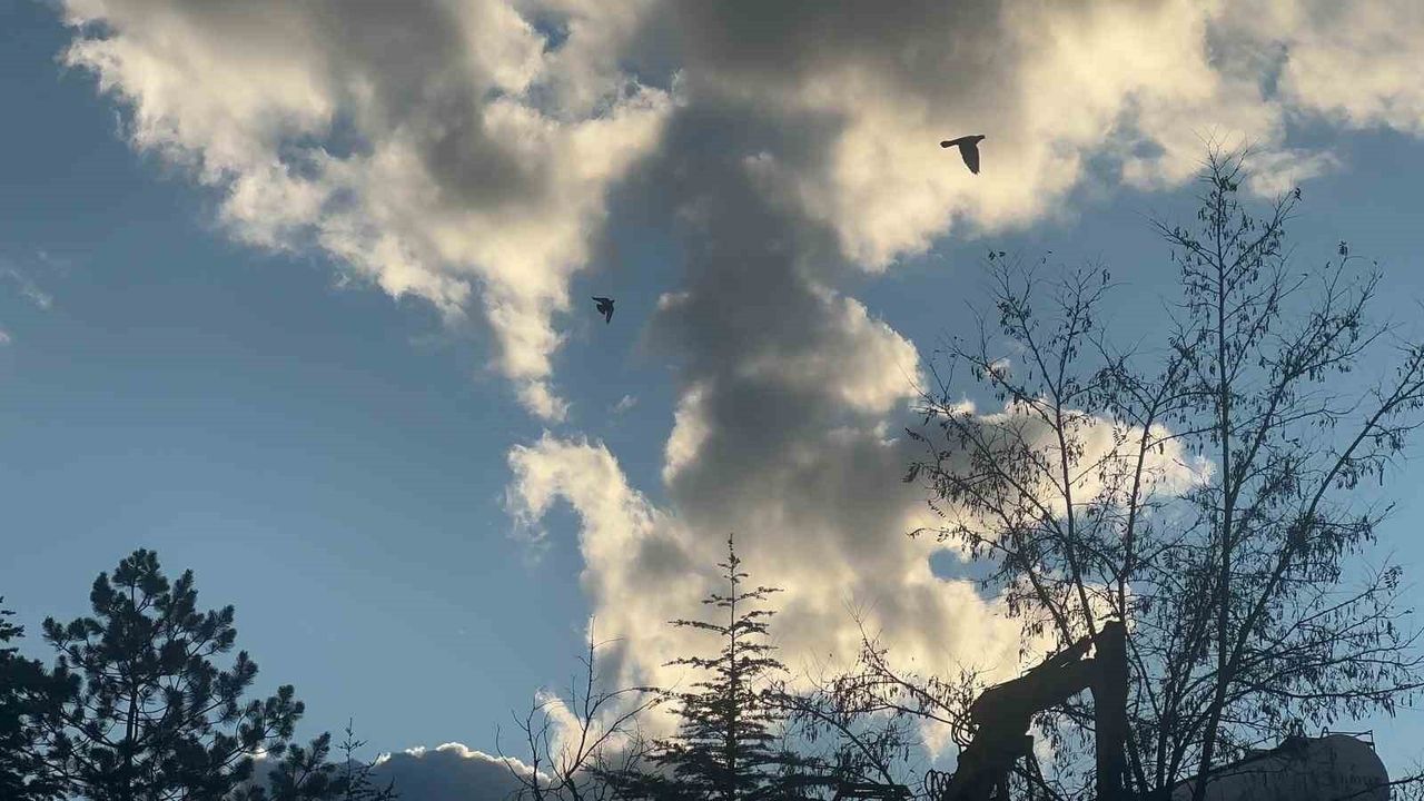 Çankırı'da Kartpostallık Gün Batımı Manzarası