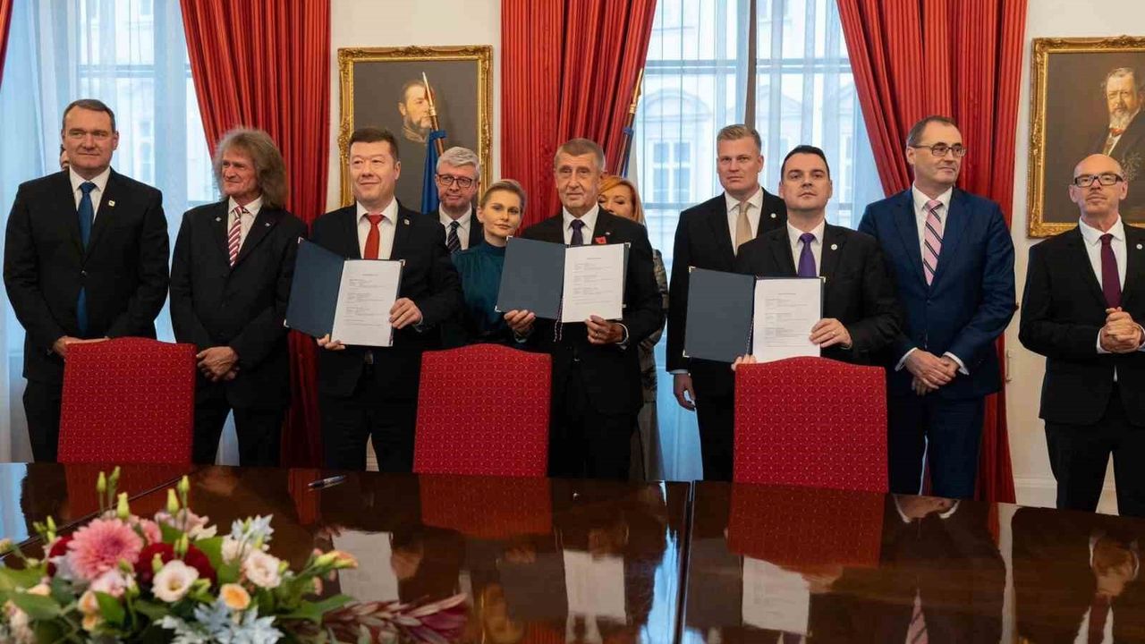 Çekya'da Yeni Koalisyon Anlaşması