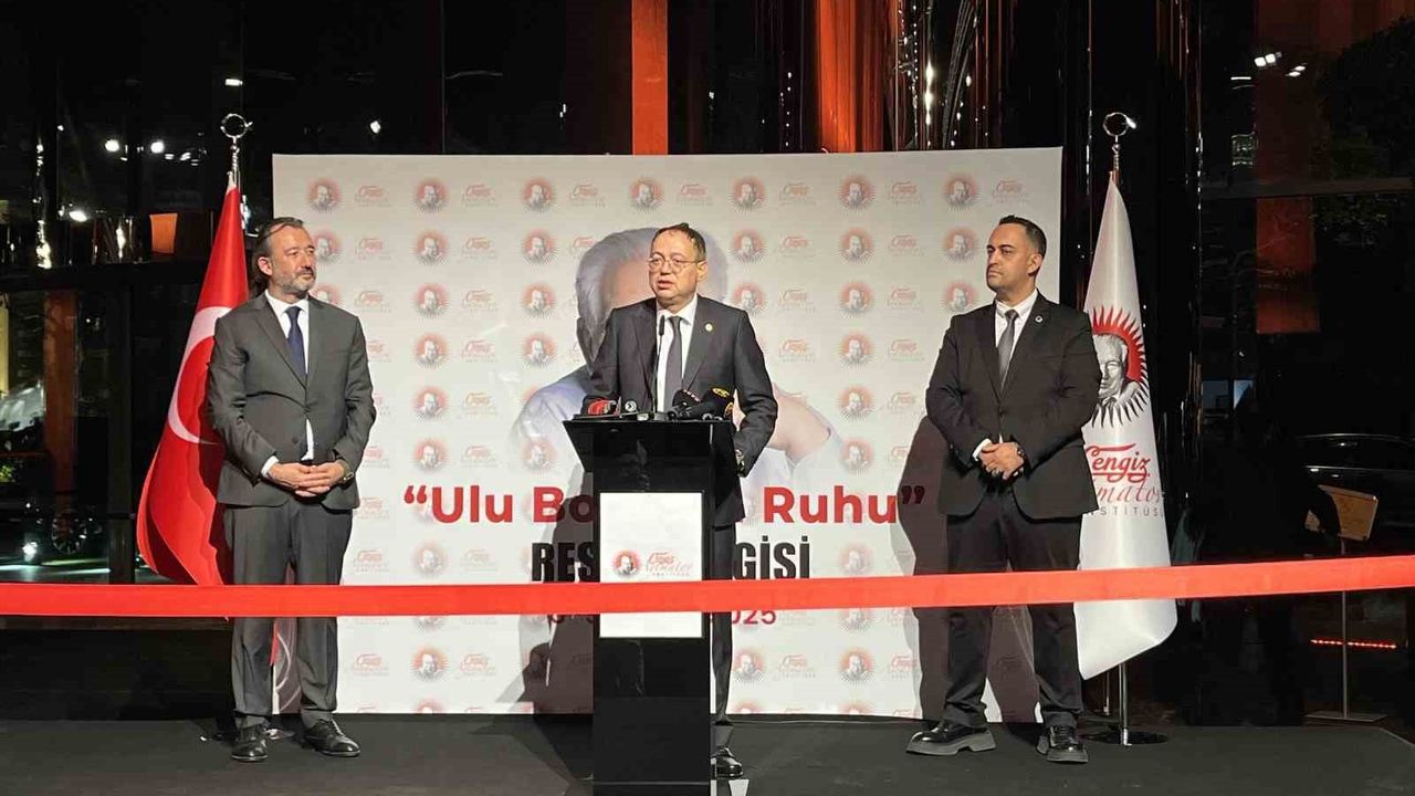 Cengiz Aytmatov Enstitüsü'nden 'Ulu Bozkırın Ruhu' Resim Sergisi