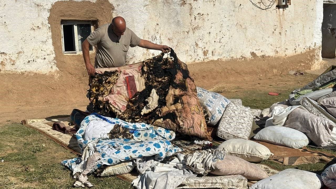 Ceylanpınar'da Gizemli Yangın Olayı