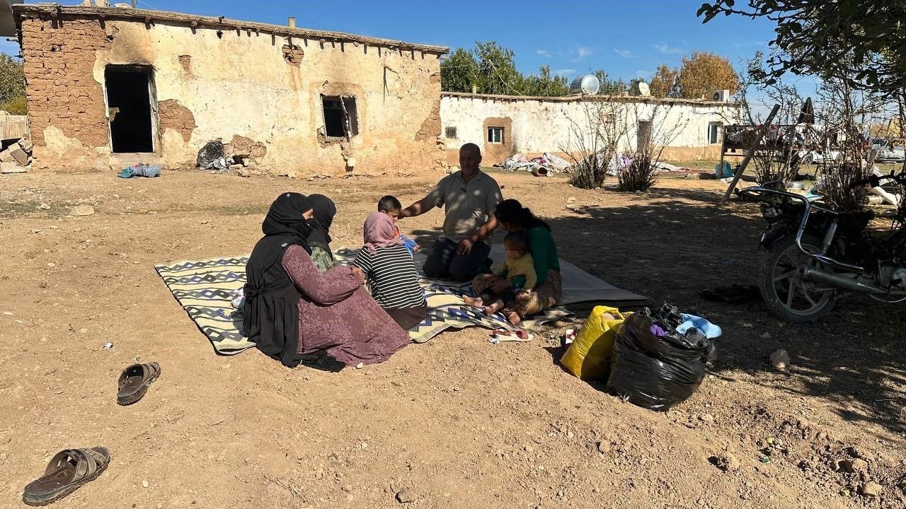 Ceylanpınar'da Kendi Kendine Yanan Ev İçin Seferberlik
