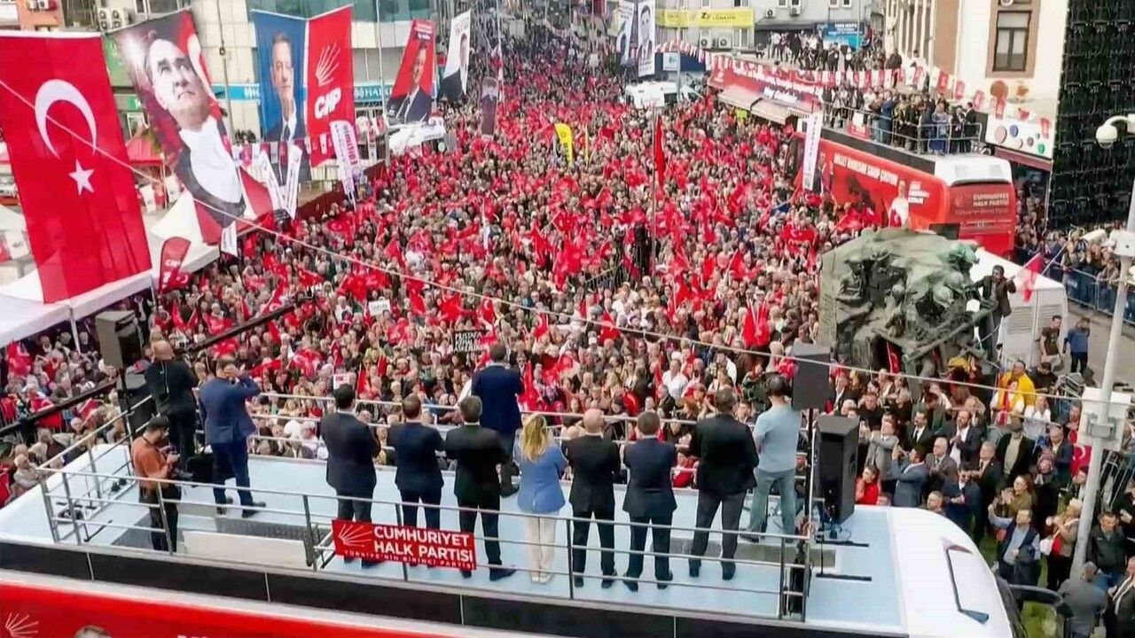 CHP Genel Başkanı Özgür Özel Zonguldak'ta Miting Düzenledi