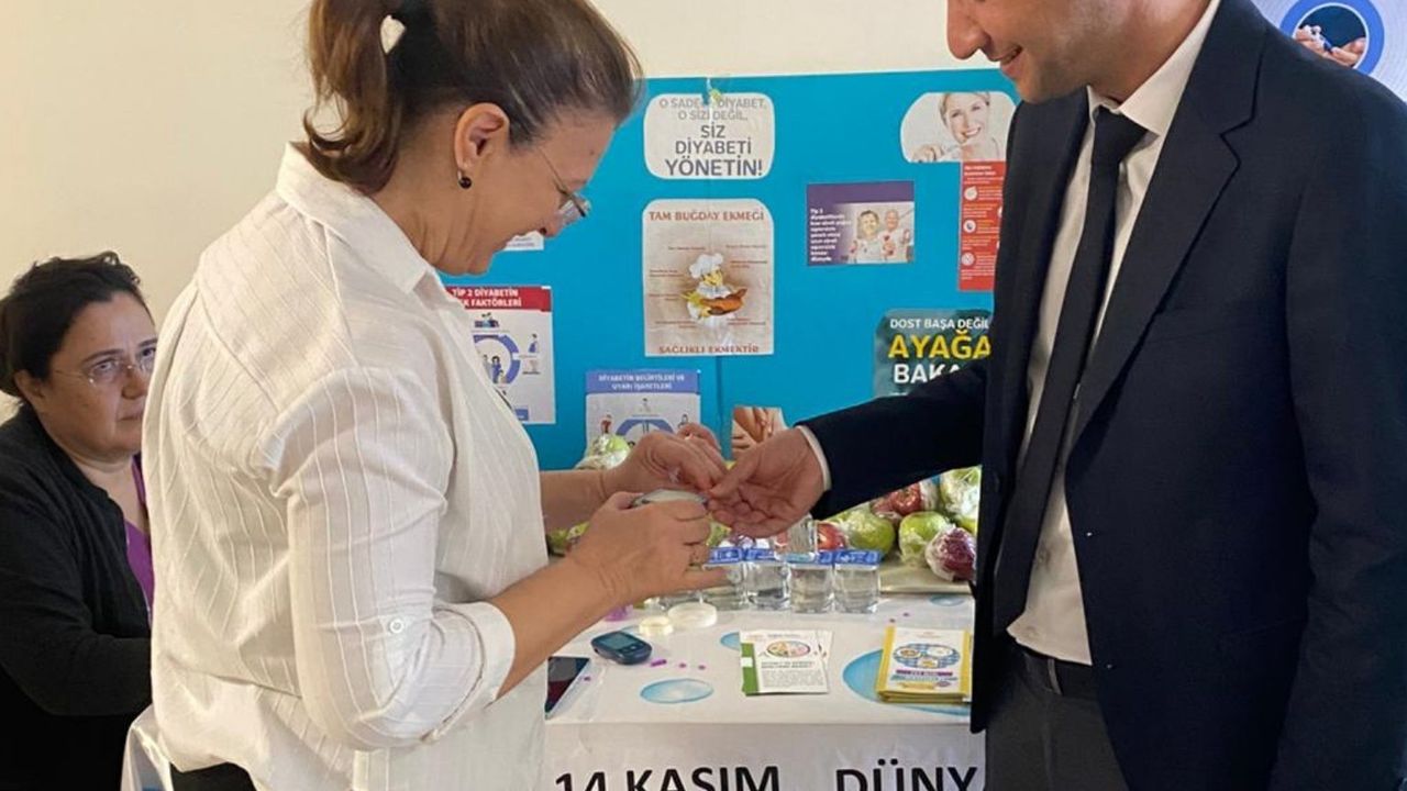 Çine'de Diyabet Farkındalığı Etkinliği