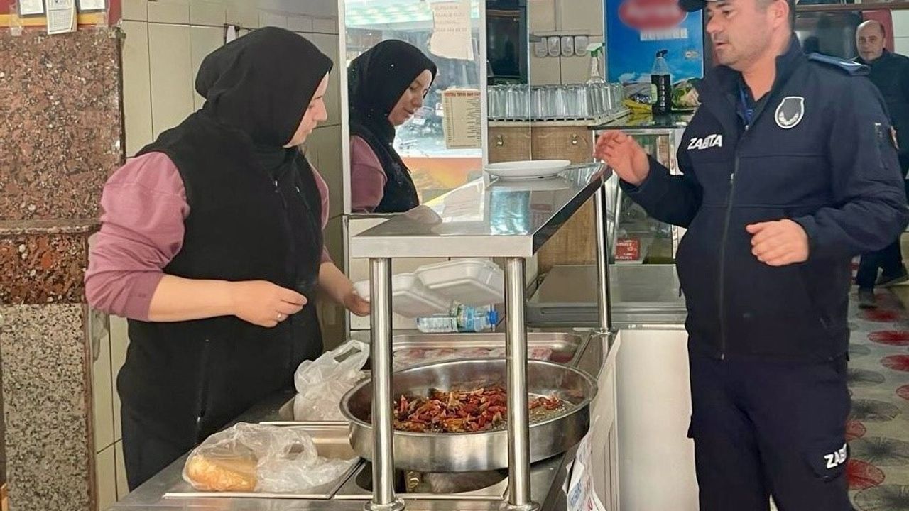 Çine'de Pide ve Izgara Salonlarına Denetim