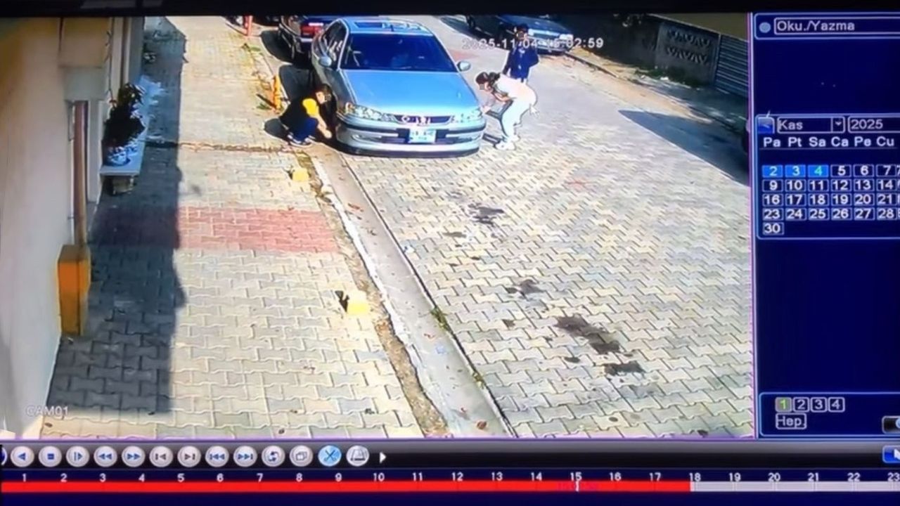 Çocukların İlginç Sibop Kapakları Hırsızlığı