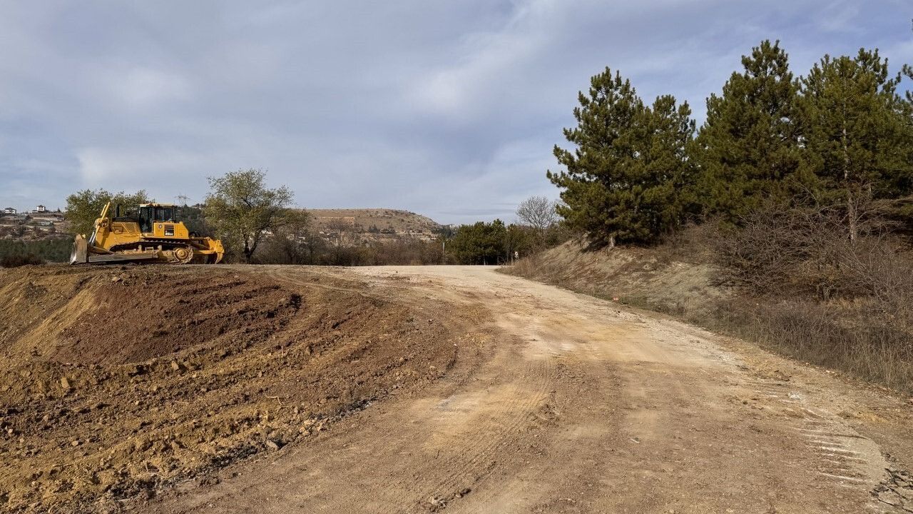 Çomar Barajı'nda Yol Genişletme Çalışmaları Başladı