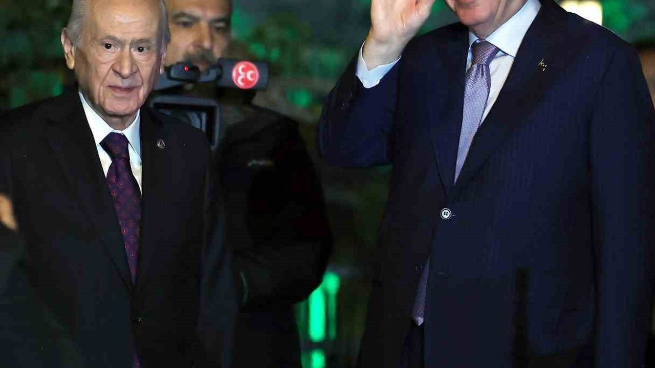Cumhurbaşkanı Erdoğan, MHP Lideri Bahçeli ile Görüştü