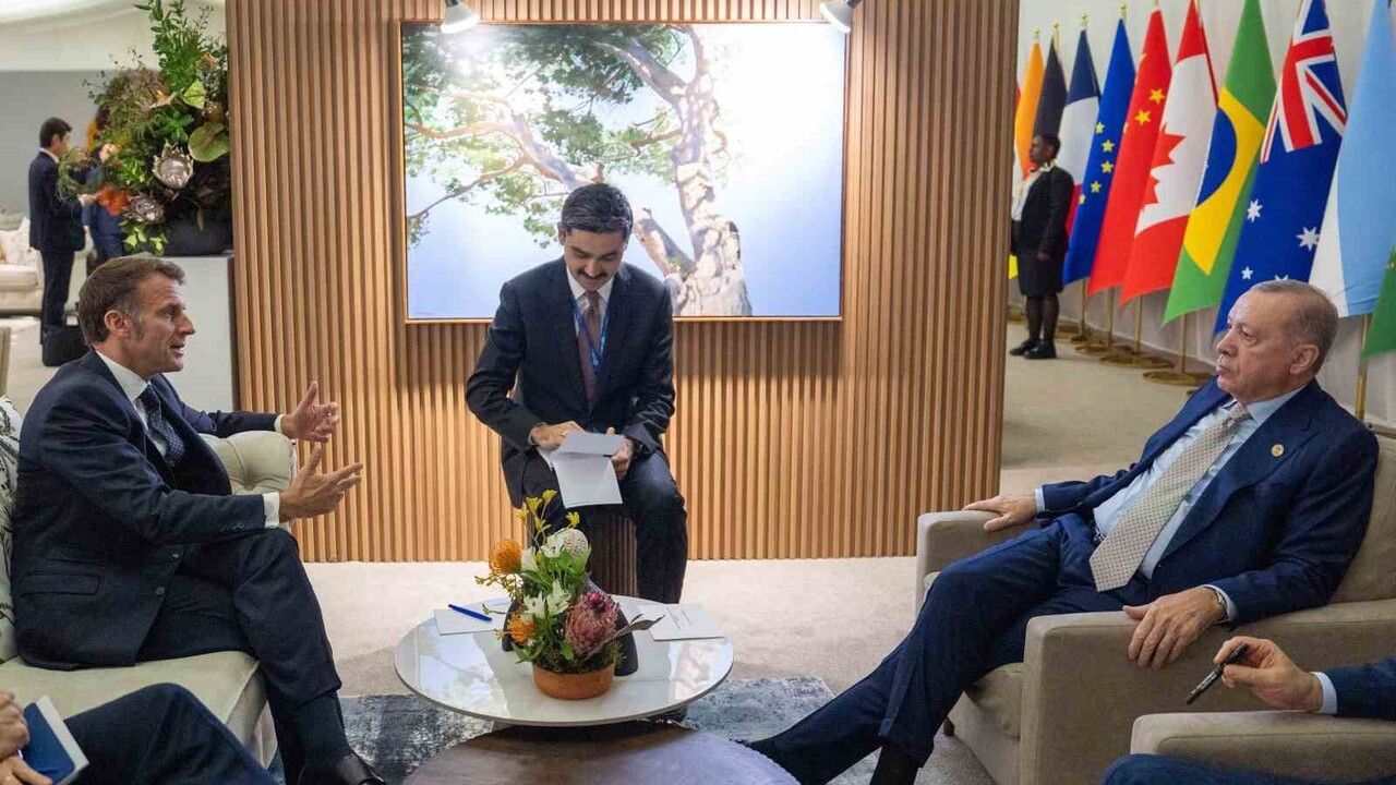 Cumhurbaşkanı Erdoğan ve Macron'dan G20 Zirvesi'nde Önemli Görüşme