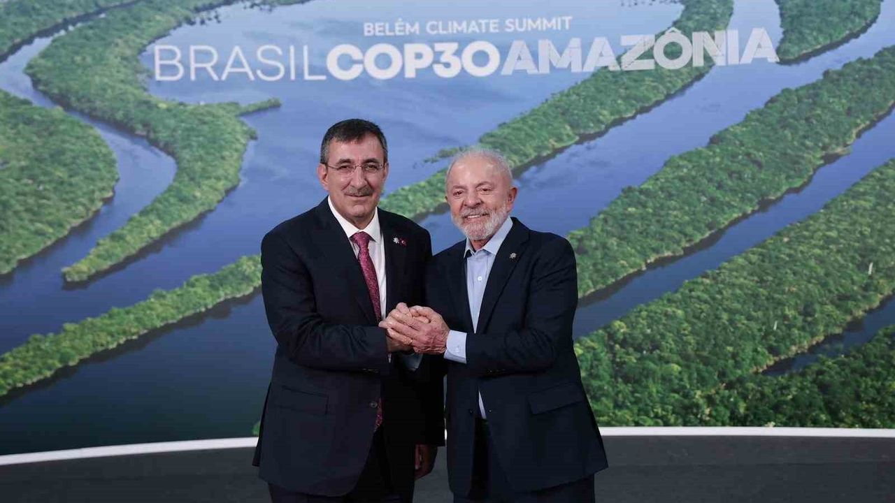 Cumhurbaşkanı Yardımcısı Yılmaz COP30 Zirvesi'nde
