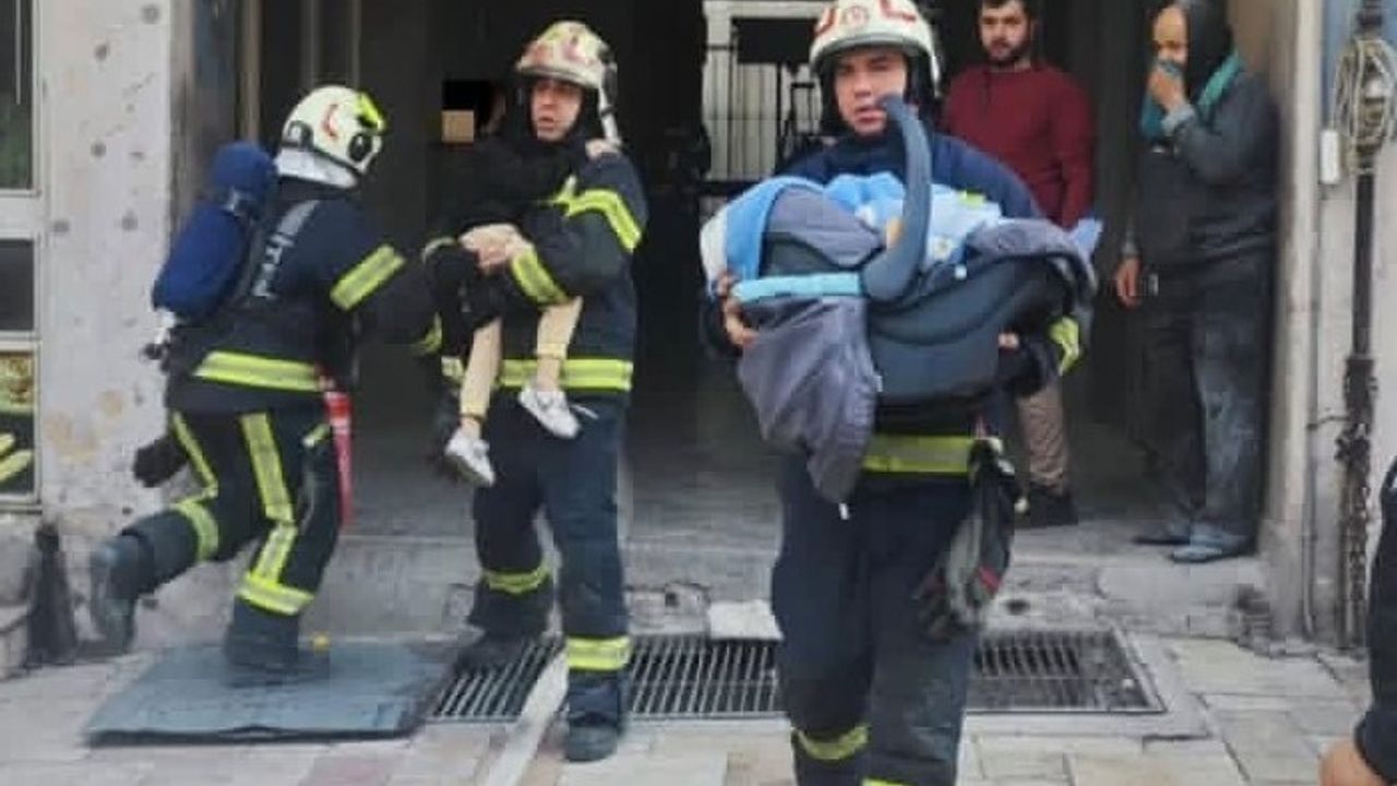 Denizli'de Yangın Faciası: 21 Kişi Kurtarıldı