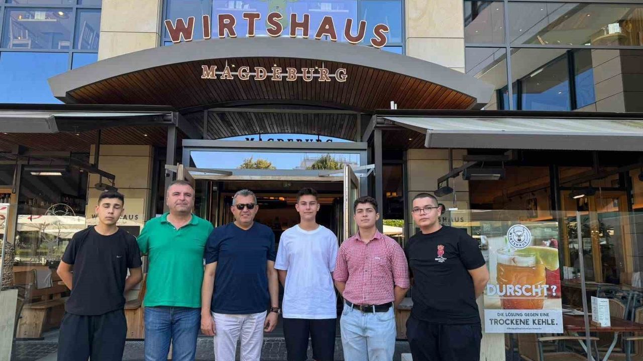Denizli'den Almanya'ya Staj Yolculuğu: 12 Öğrenci Geri Döndü