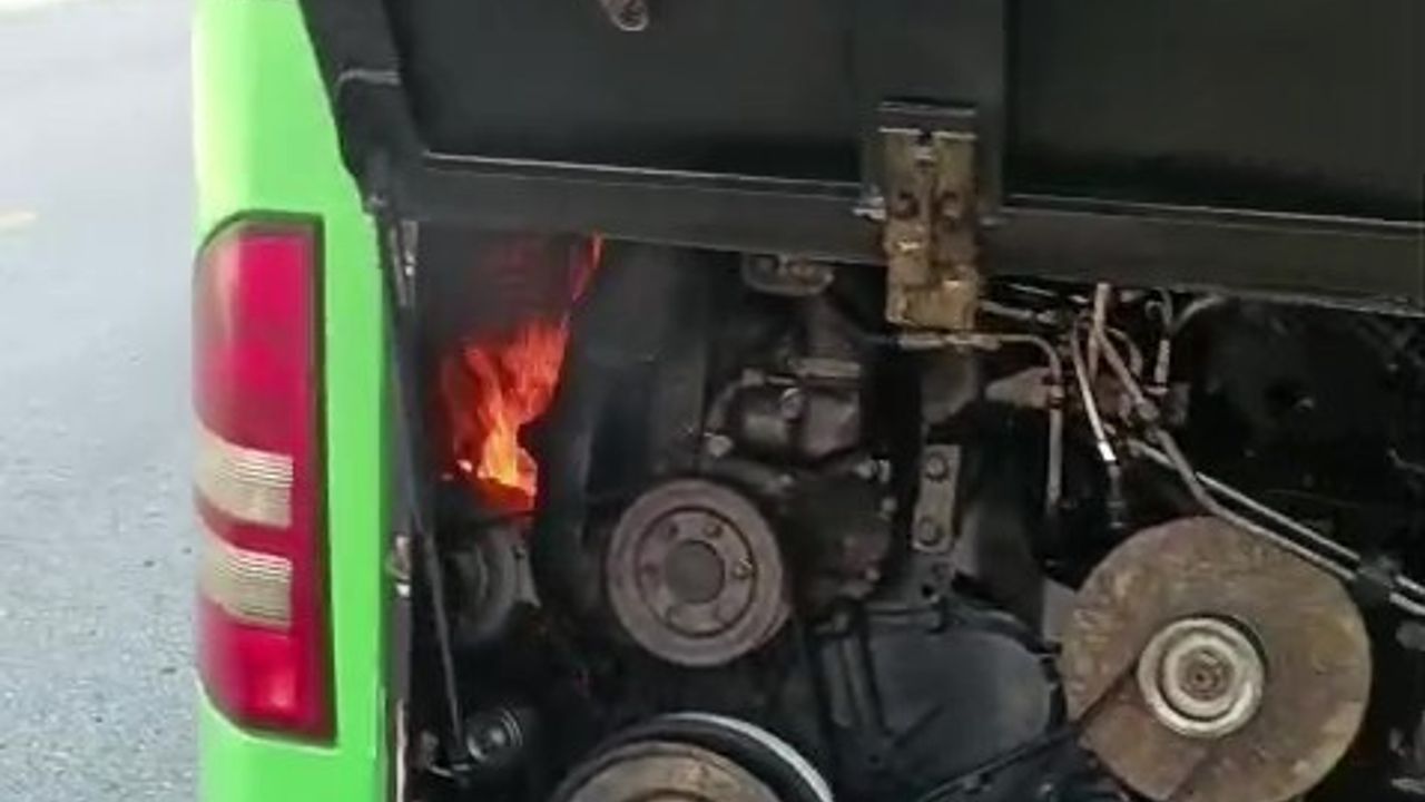 Denizli Halk Otobüslerinde Artan Yangın Endişe Veriyor