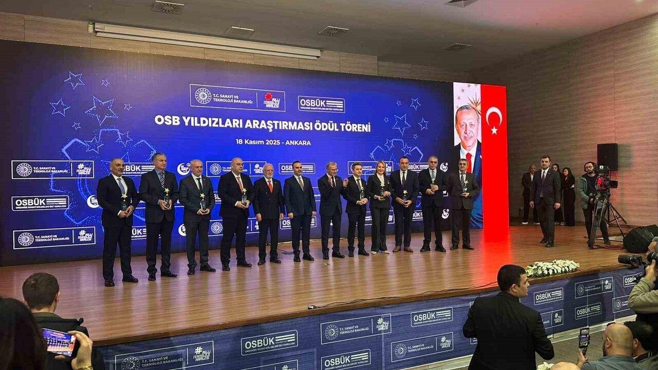 Denizli OSB, Ödül Töreninde Başarı Elde Etti