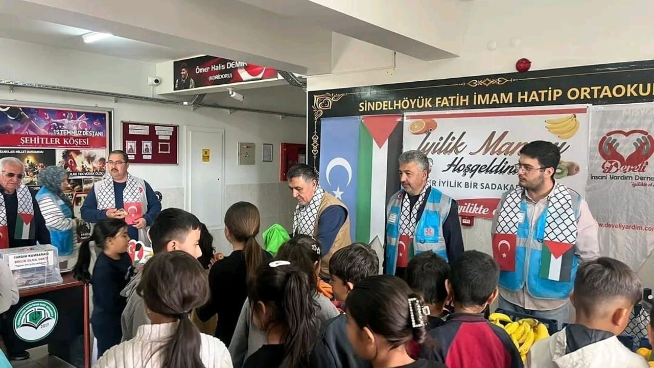 Develi'de İyilik Manavı Etkinliği Düzenlendi