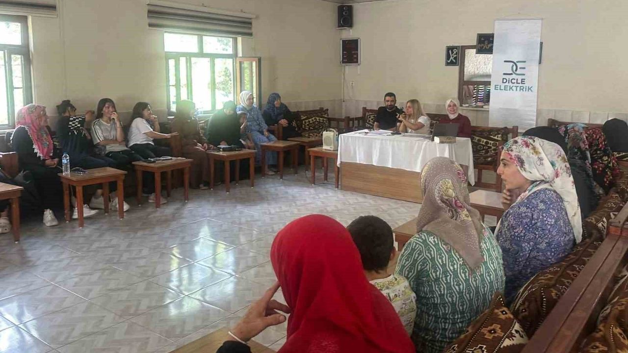 Dicle Elektrik’ten Kadın ve Çocuklara Enerji Tasarrufu Eğitimi