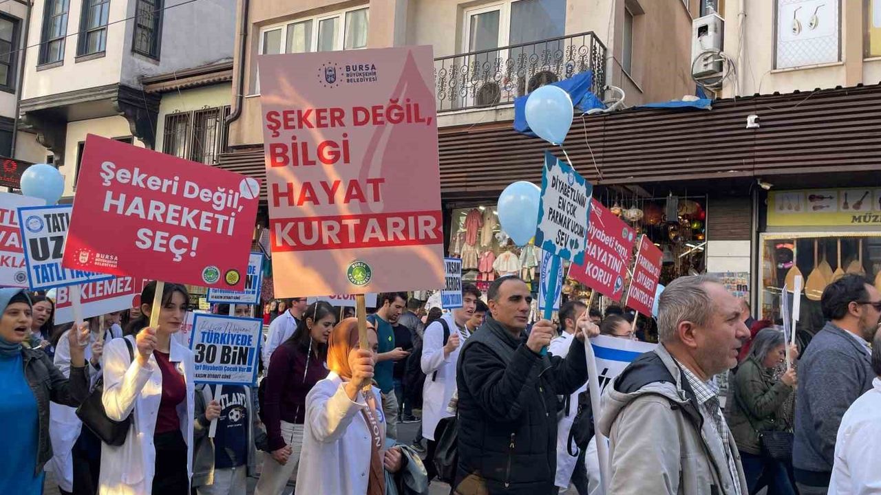 Diyabete Karşı Farkındalık Yürüyüşü
