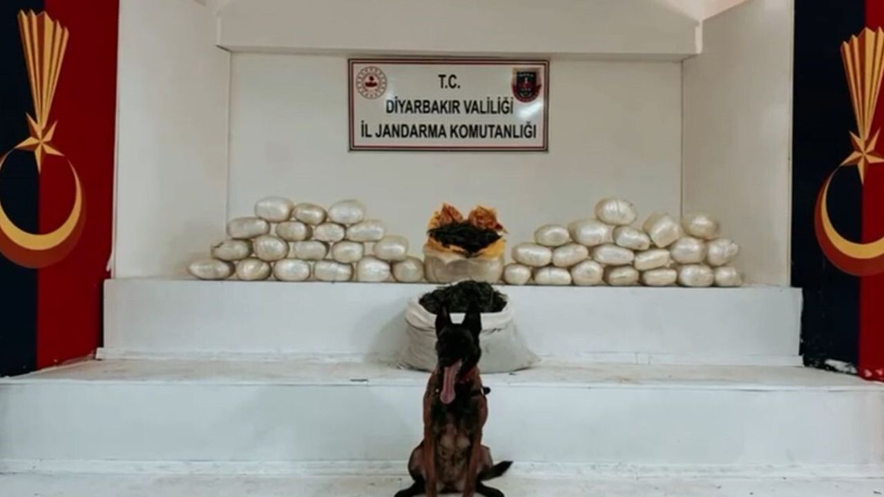 Diyarbakır'da Büyük Uyuşturucu Operasyonu: 555 Kilogram Ele Geçirildi