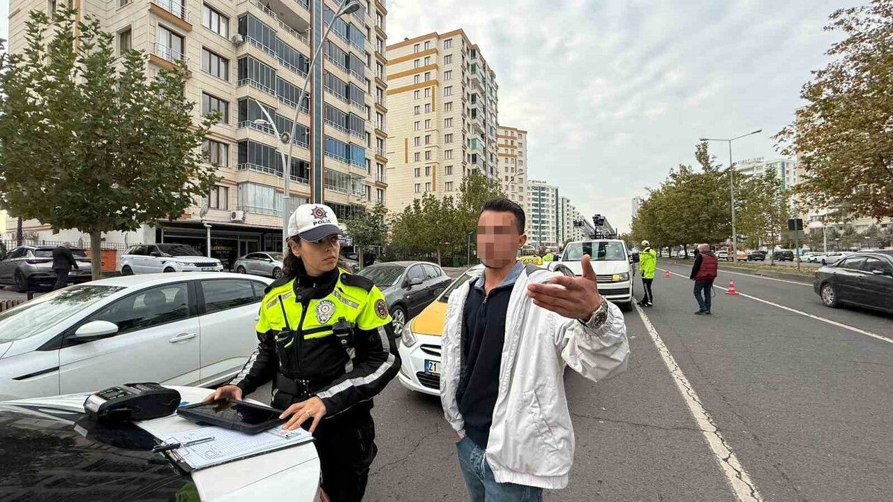 Diyarbakır’da Dronlu Trafik Denetimi: Kırmızı Işık İhlalleri Gözaltında
