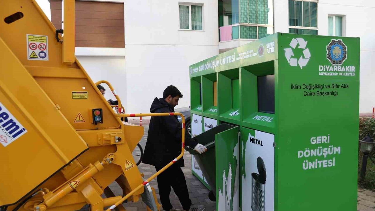 Diyarbakır'da Geri Dönüşüm Seferberliği