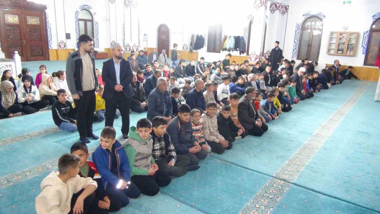 Doğanşehir'de Çocuklar İçin Dini Eğlence Programı