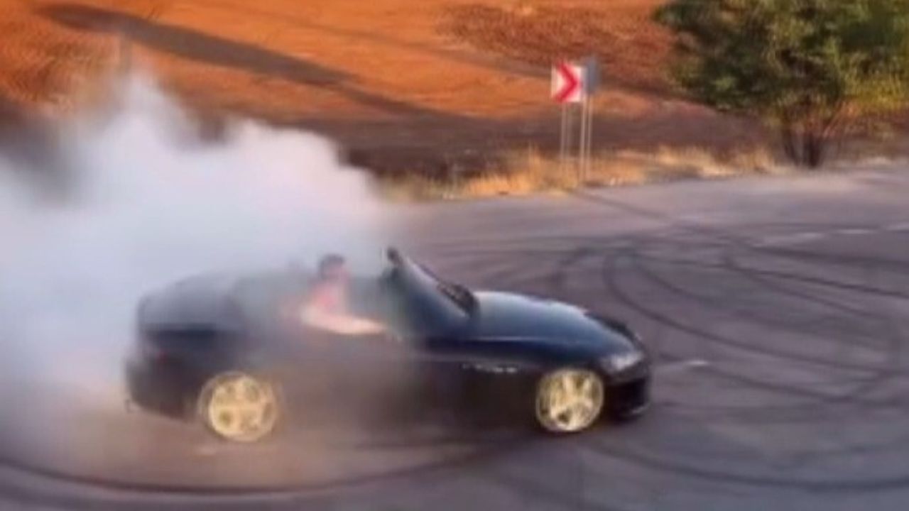 Drift Atan Sürücüye 48 Bin TL Ceza