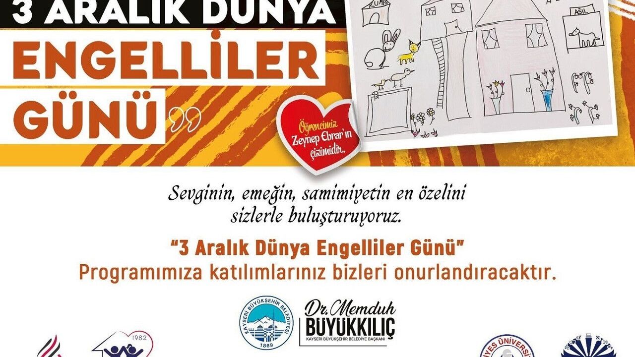 Dünya Engelliler Günü'nde Farkındalık Etkinliği