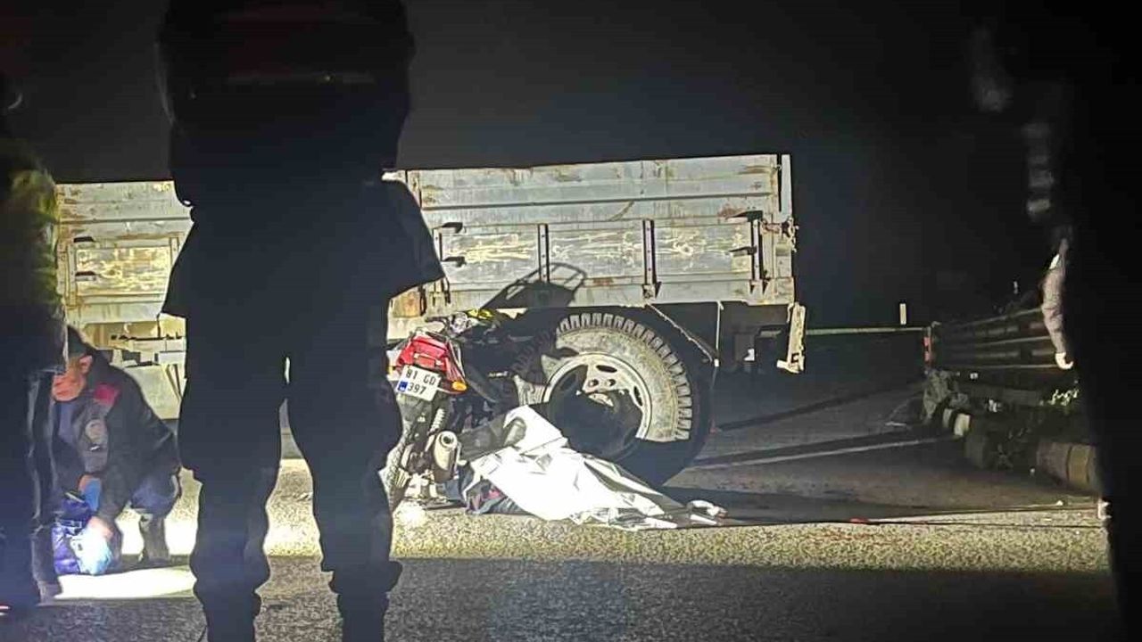 Düzce'de İhmal Sonucu Motosiklet Kazası