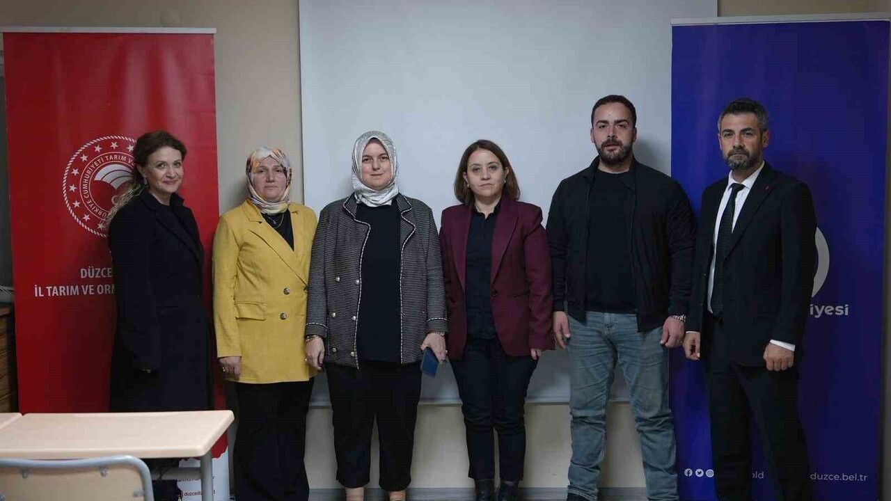 Düzce'de Mantar Yetiştiriciliği Eğitimi Başladı