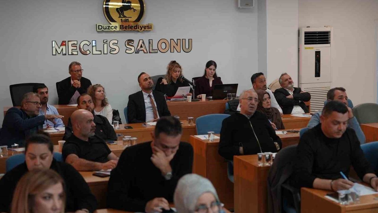 Düzce'de Merhum Belediye Başkanına Anma