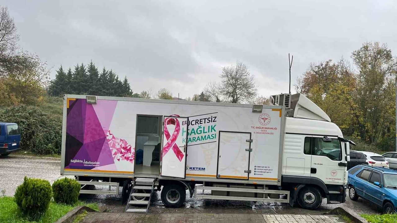 Düzce'de Ücretsiz Kanser Taramaları Başladı