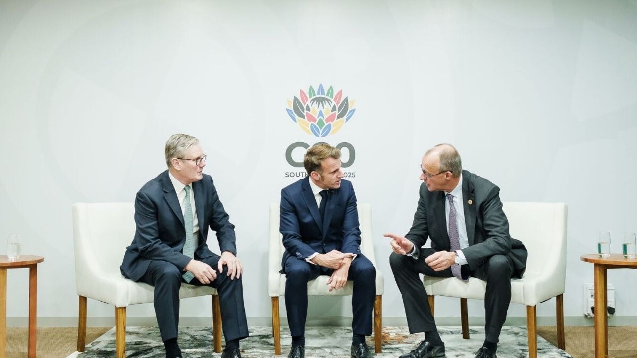 E3 Liderleri G20 Zirvesinde Ukrayna Barış Planını Görüştü